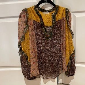 Ulla Johnson blouse size 2. Barely worn.